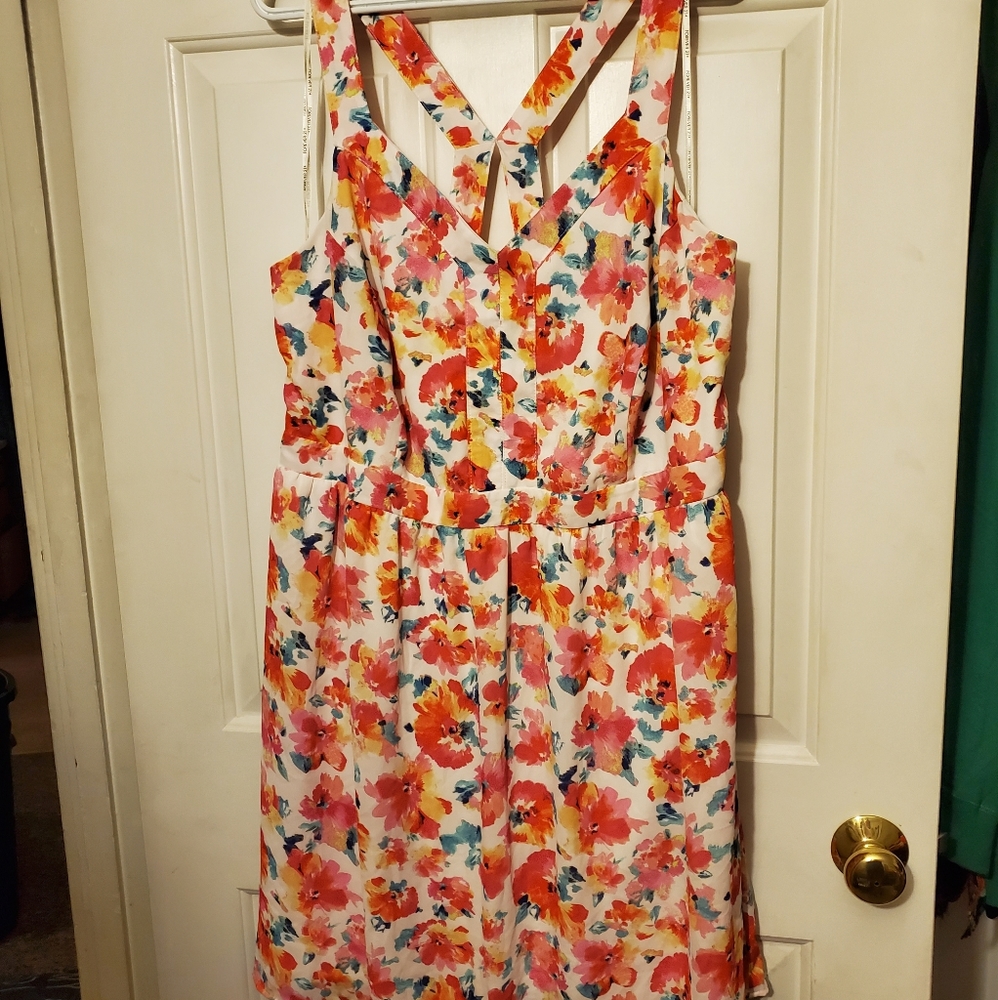 Watercolour dress